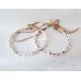 Artistic Enchanted Treasures Wedding Crowns in White~ Stefana ~ Earth Collection