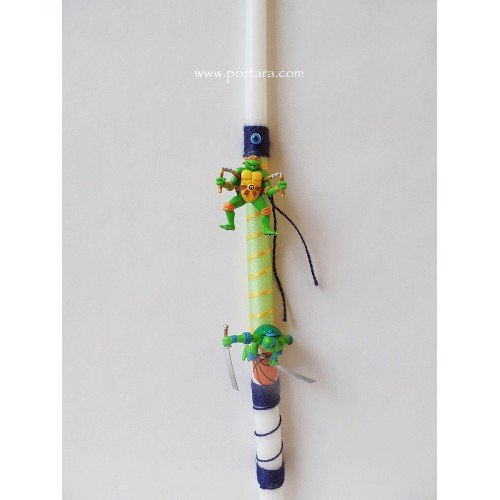 Ninja the Turtles Boys Easter Candle ~ Labatha