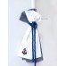 Baby Boy Nautical Theme Christening Baptism Candle ~ Labatha