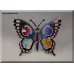 Butterfly Chrome Plated with Austrian Crystals Favor Gift Idea