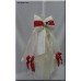 Fashion Taffeta Silk Christening Baptism Candle  