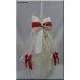 Fashion Taffeta Silk Christening Baptism Candle  