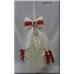 Fashion Taffeta Silk Christening Baptism Candle  