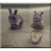 Gift Bunny Pendant Inside Velour Keepsake Box 