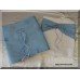 Blue Silk Tafetta Beauty Baptism Set ~ Lathopana