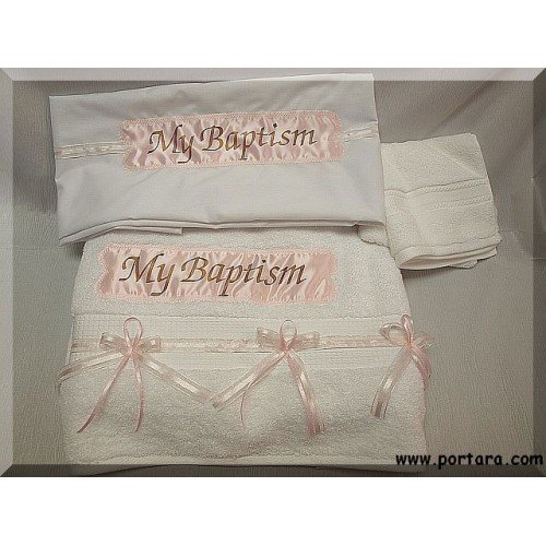 MY BAPTISM Girls Baptism Set ~ Lathopana 