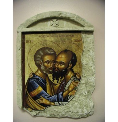 Peter and Paul the Apostles on Stone