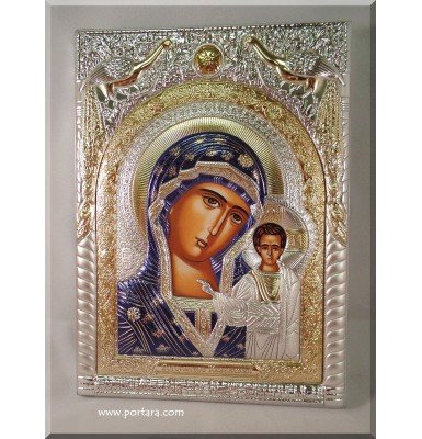Our Lady of Kazan Russian Orthodox Icon