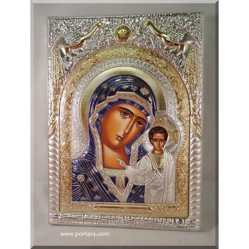 Our Lady of Kazan Russian Orthodox Icon