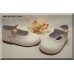 Girls Shoes with Simple Design ~ White or Ivory