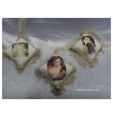 Handmade Scented Hanging Sachets with Swarovski Crystals