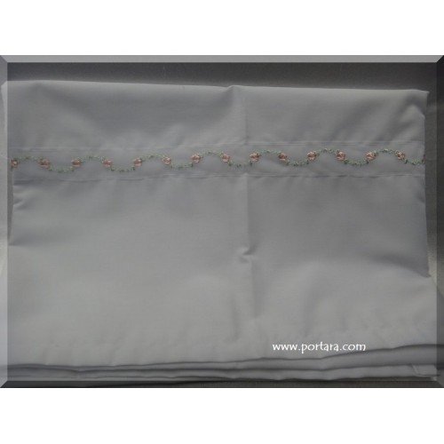 Girls White Cotton Oil Sheet 