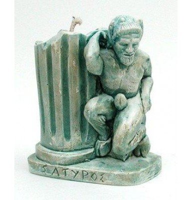 The "Satyr" Ceramic Candle