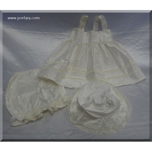 Lovely Girls Off White Baptismal Undegarments 